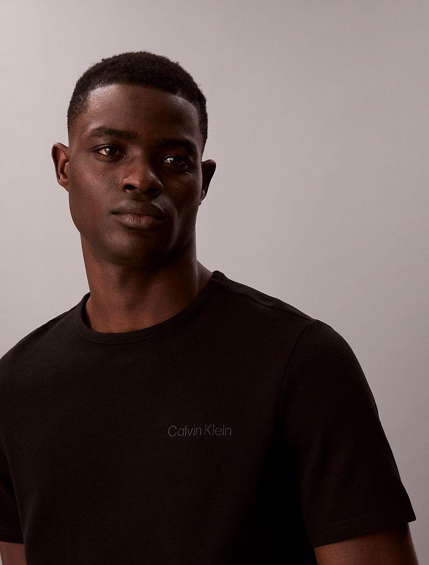 Pique Crewneck Sleep T-Shirt Product Image