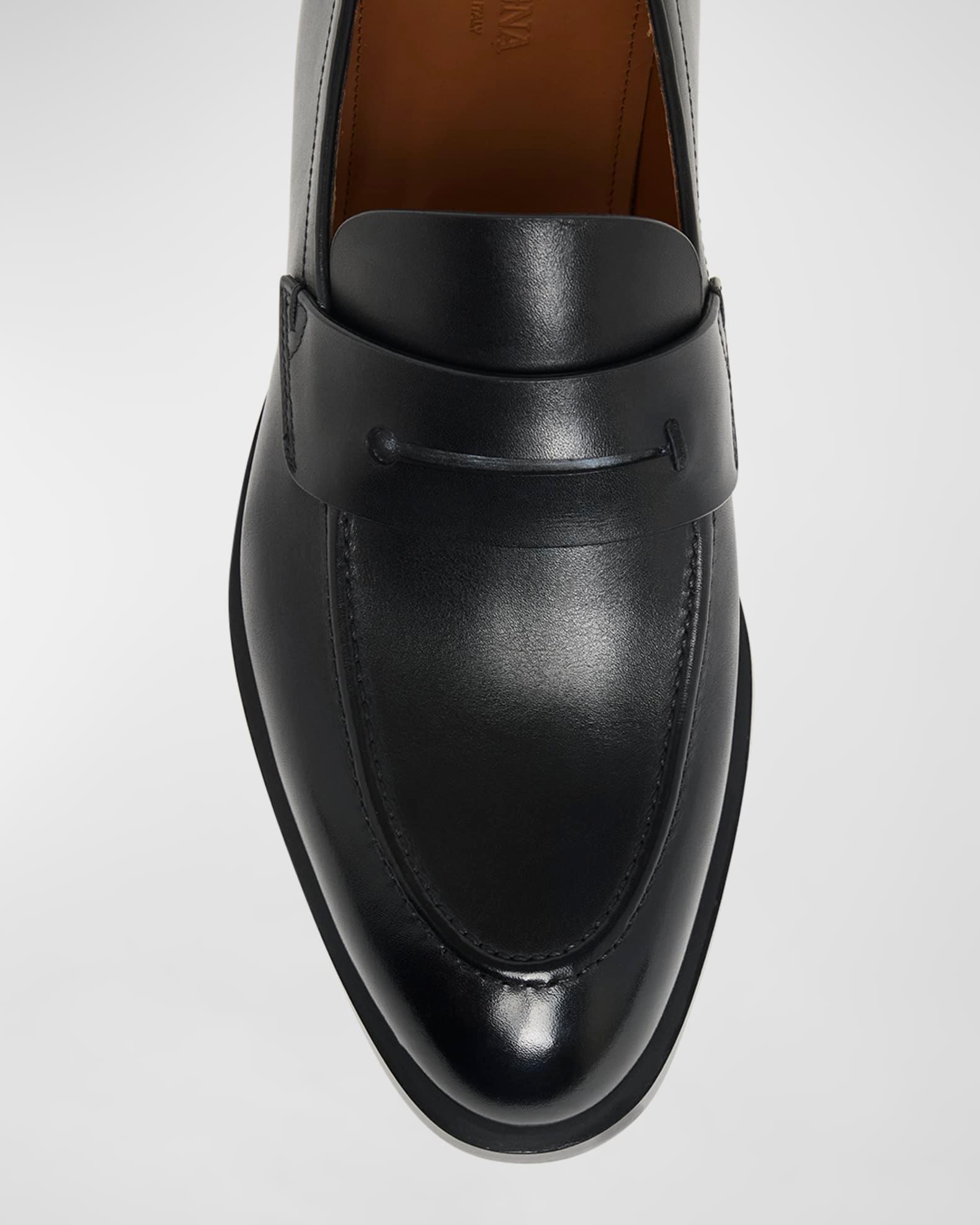 Men's Calfskin Penny Loafers Product Image