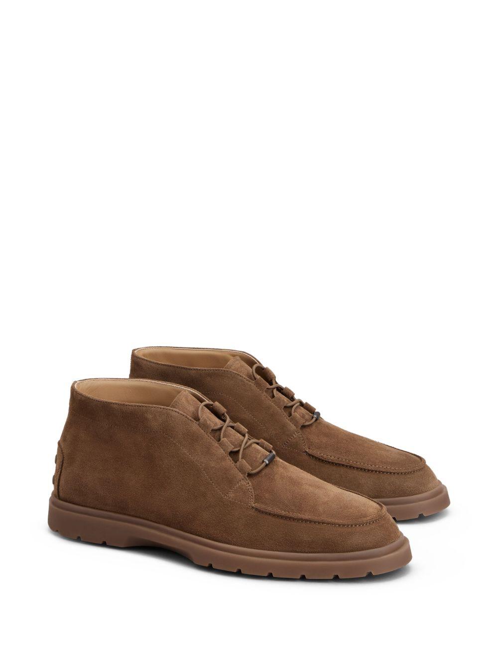 leather desert boots Product Image