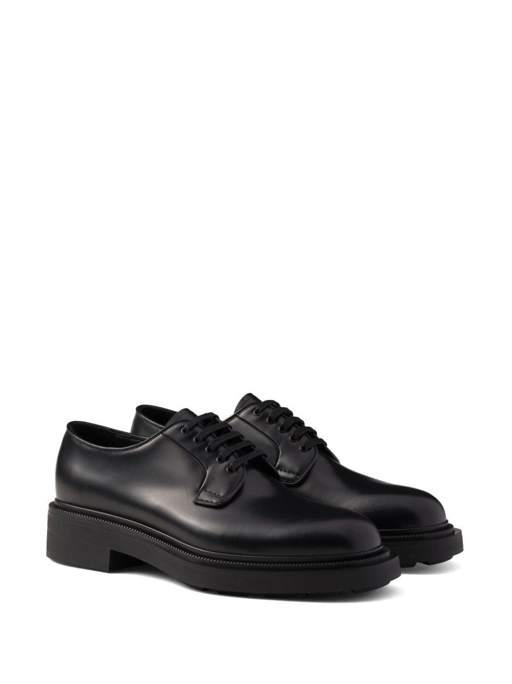 brushed leather shoes Product Image