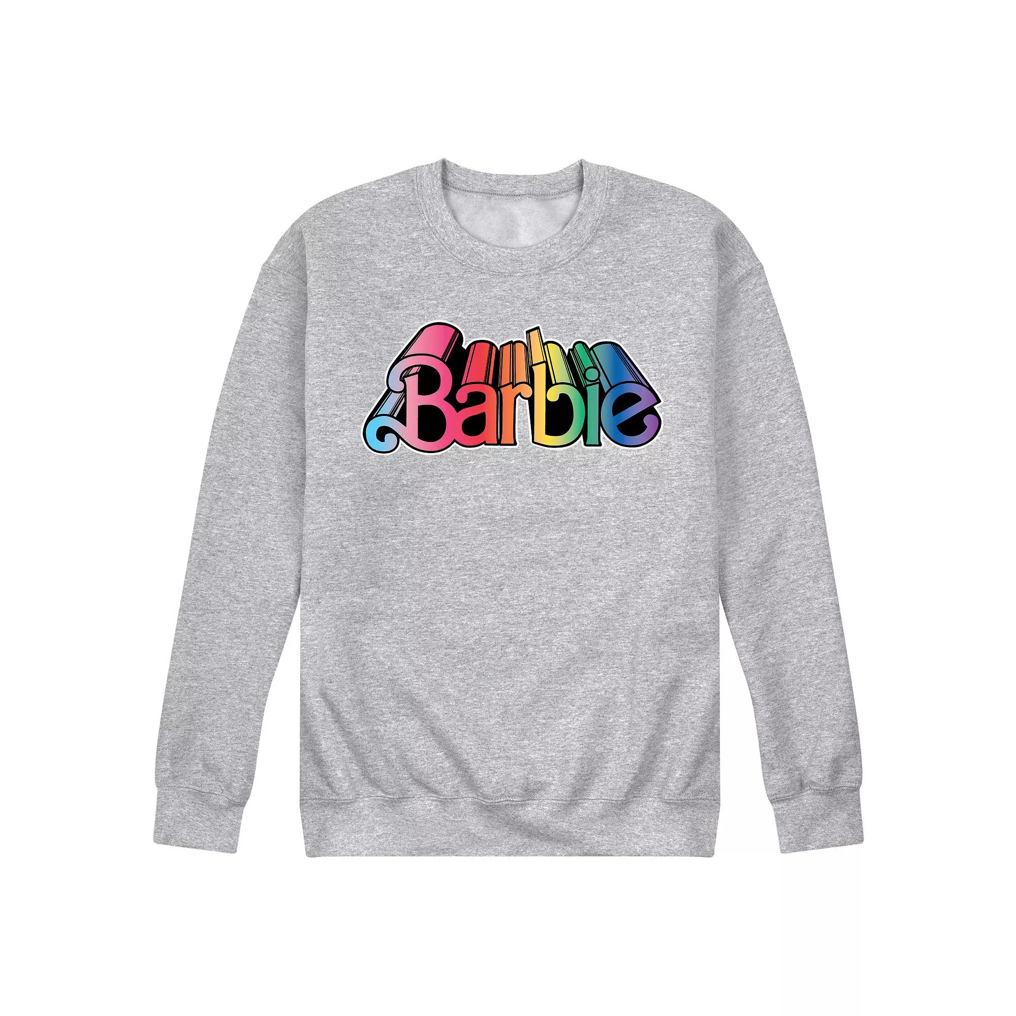 Men's Barbie Pride Logo Graphic Fleece,  Product Image