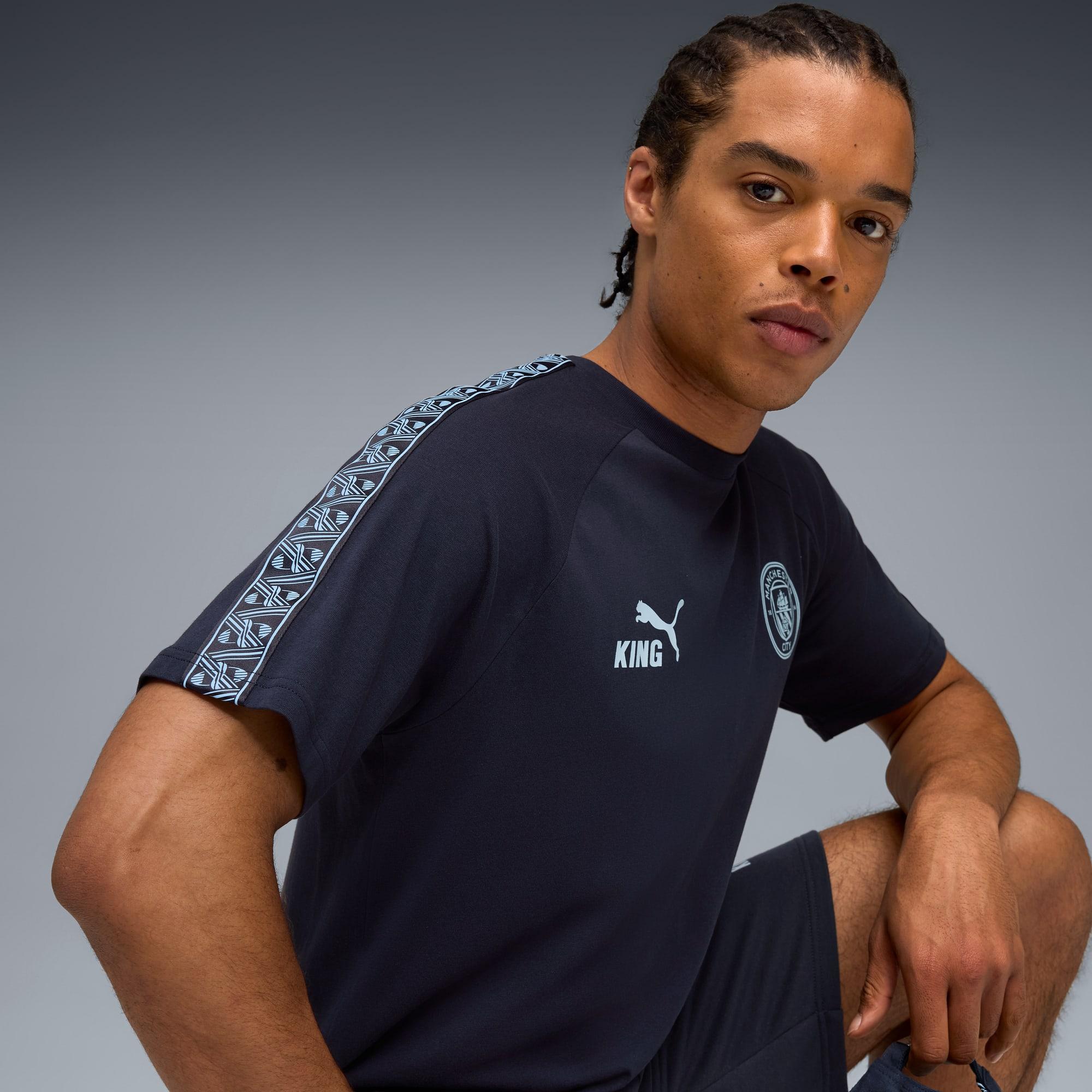 PUMA Manchester City Men's Soccer T-Shirt Product Image