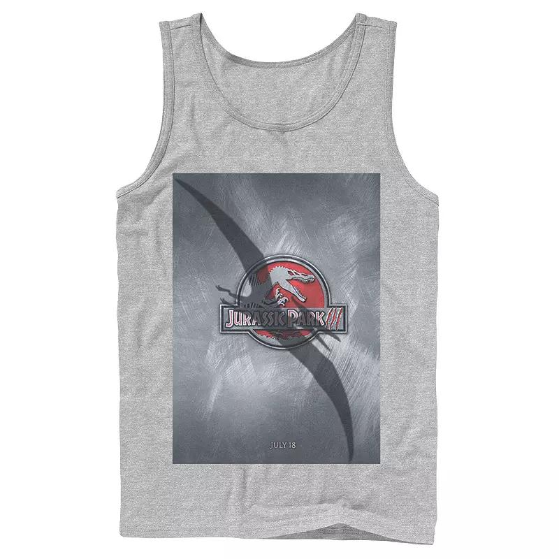 Men's Jurassic Park 3 Movie Poster Pterodactyl Tank Top,  Product Image