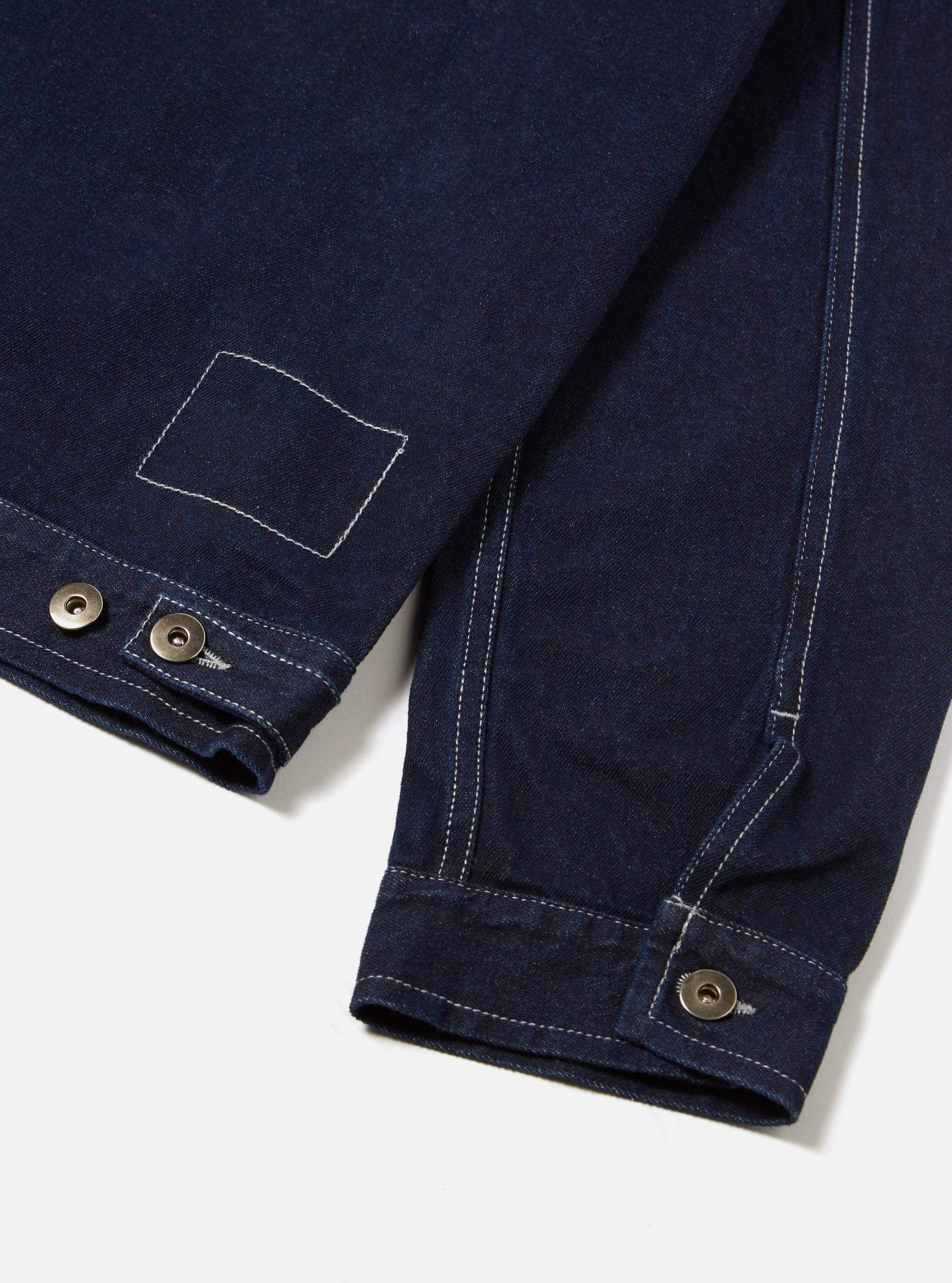 Indigo 11oz Denim Trucker Jacket Product Image