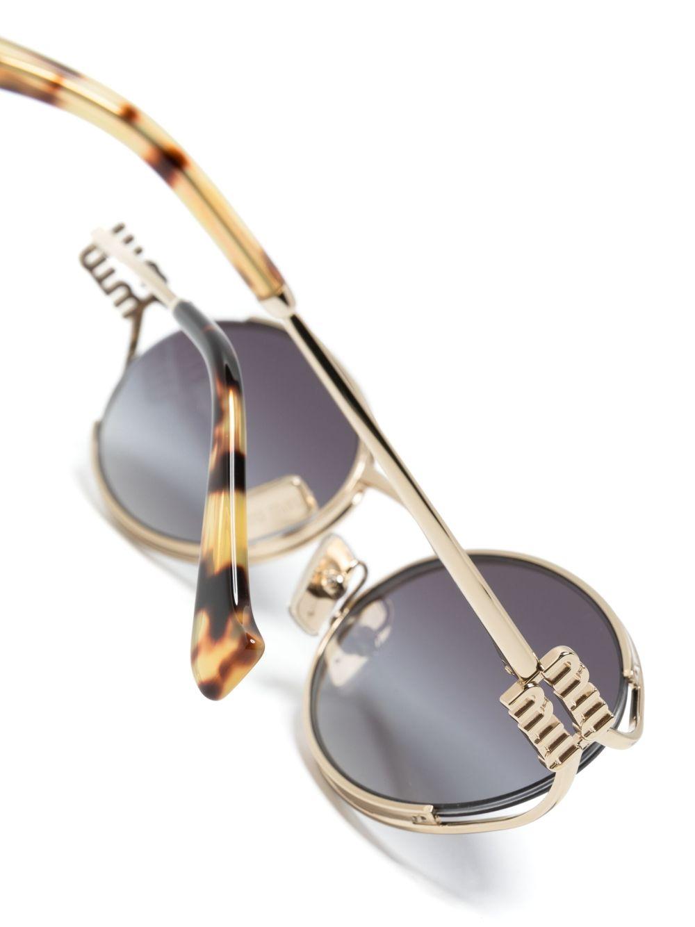 oval-frame sunglasses Product Image