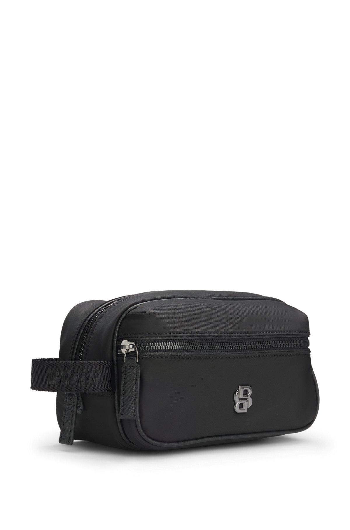 Twill washbag with Double B monogram hardware Product Image