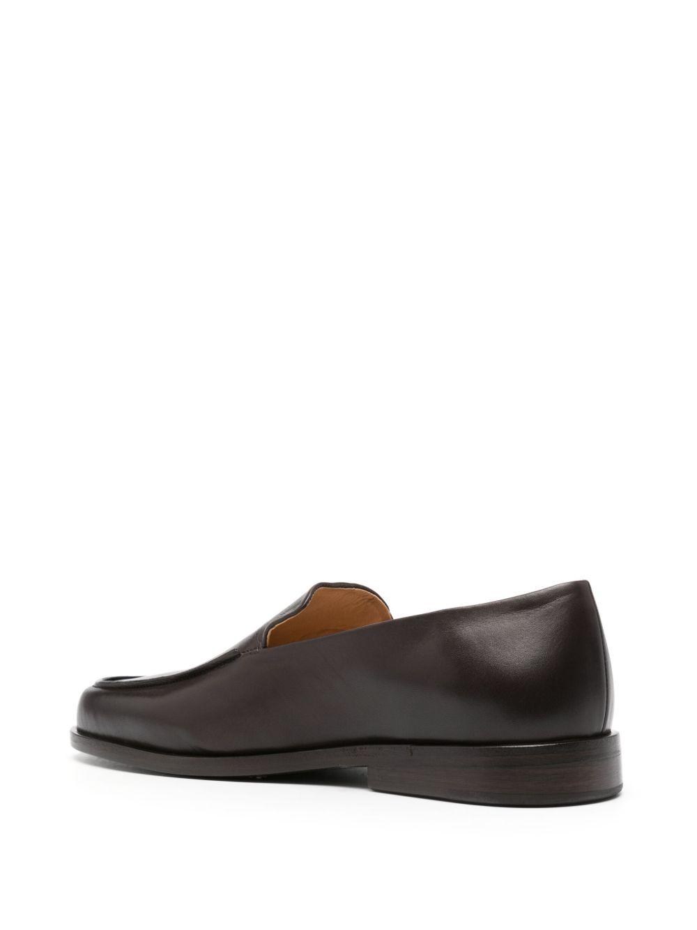 leather slip-on loafers Product Image