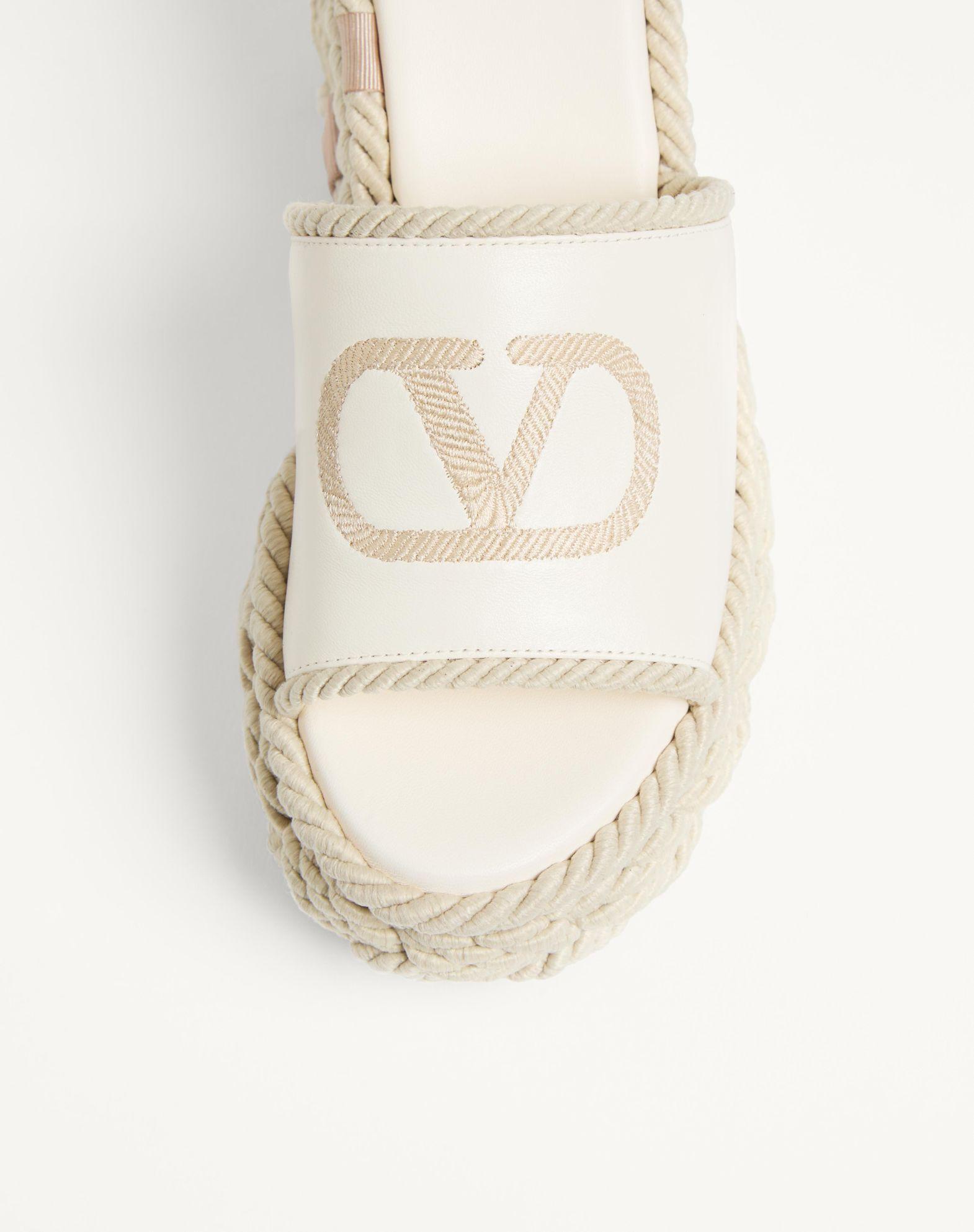 Vlogo Torchon Wedge Slide In Nappa 100Mm Product Image