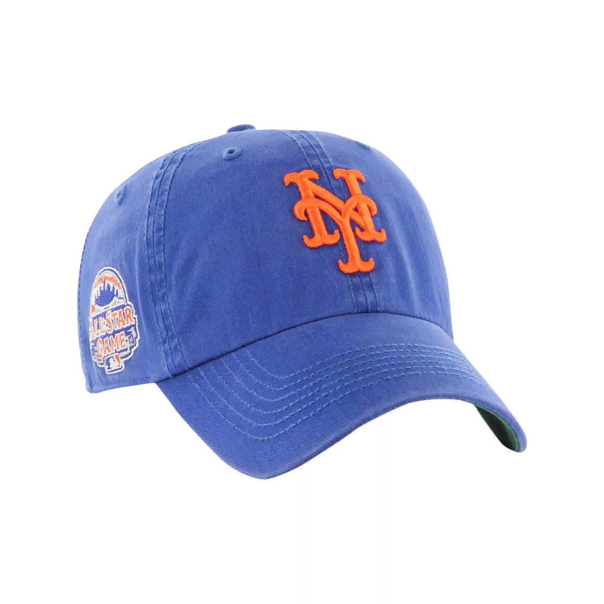 Men's '47 Royal New York Mets Sure Shot Classic Franchise Fitted Hat,  Product Image