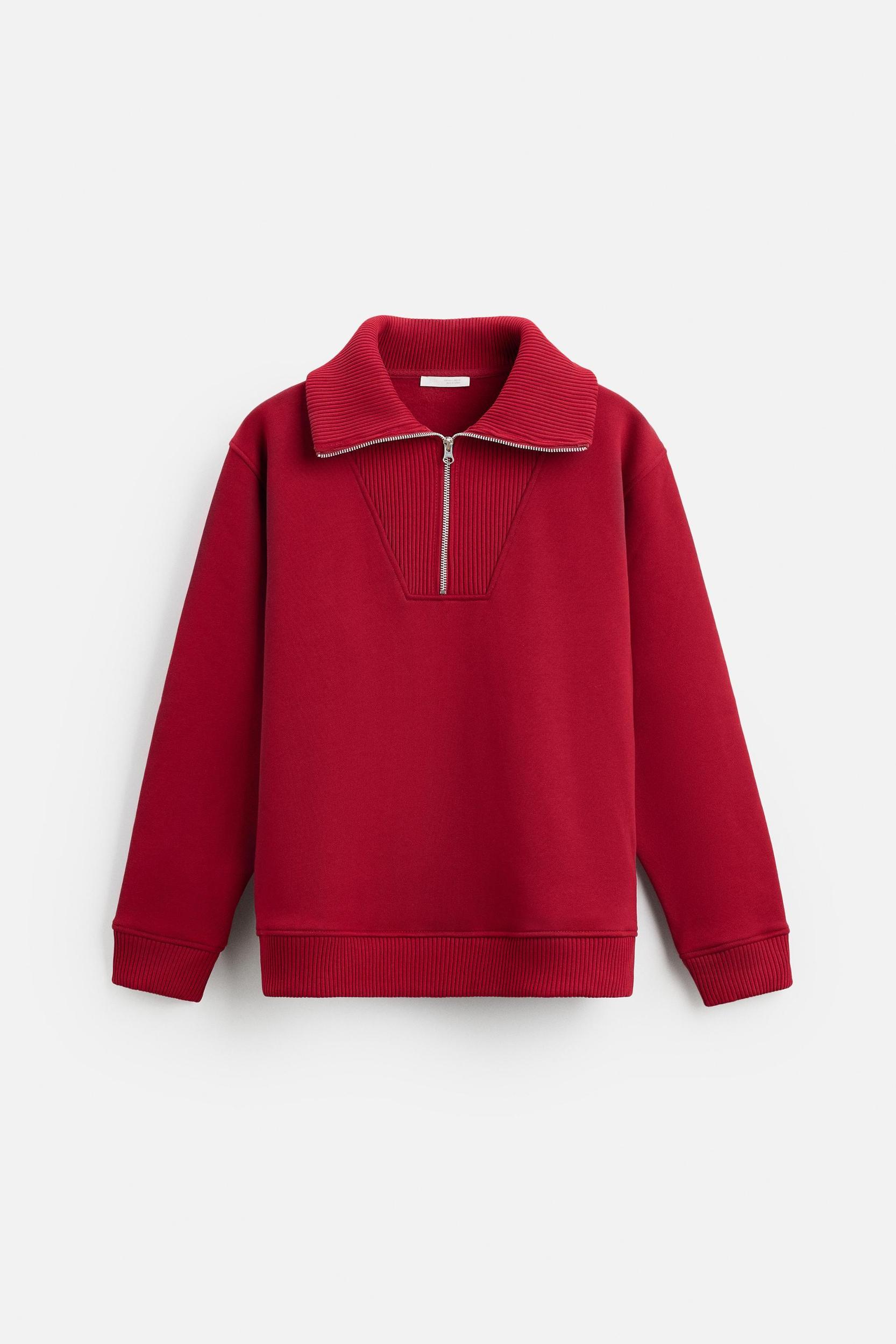 QUARTER-ZIP SWEATSHIRT Product Image