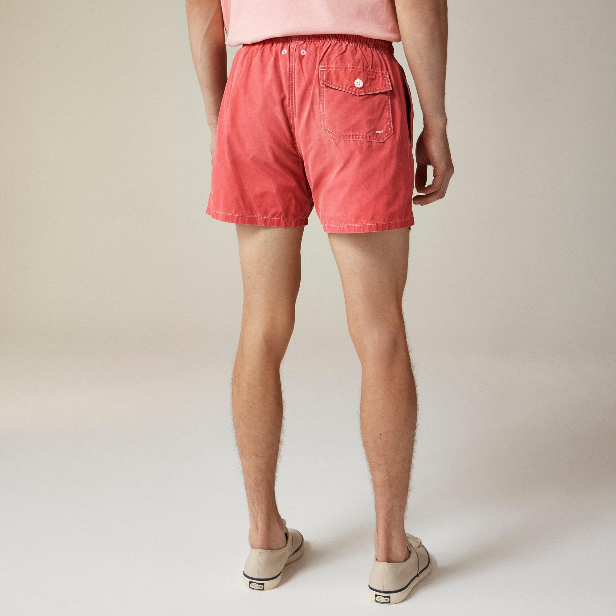 5" pigment-dyed swim trunk Product Image