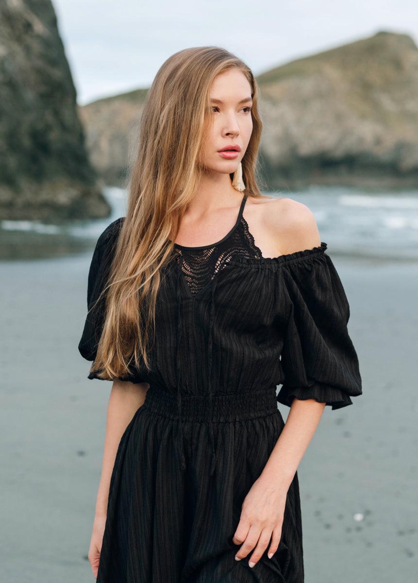 Gwenaelle Dress in Black Female Product Image