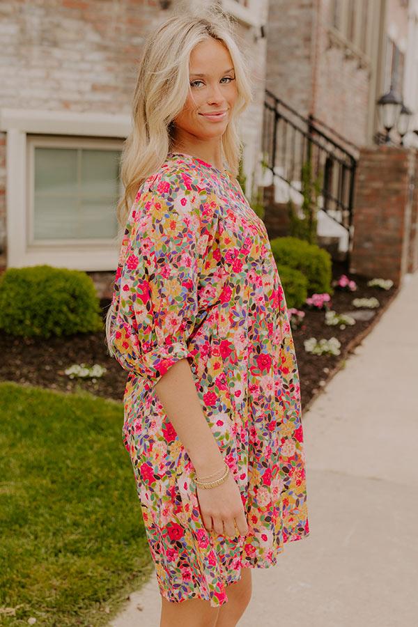 Mosaic of Style Floral Mini Dress Product Image