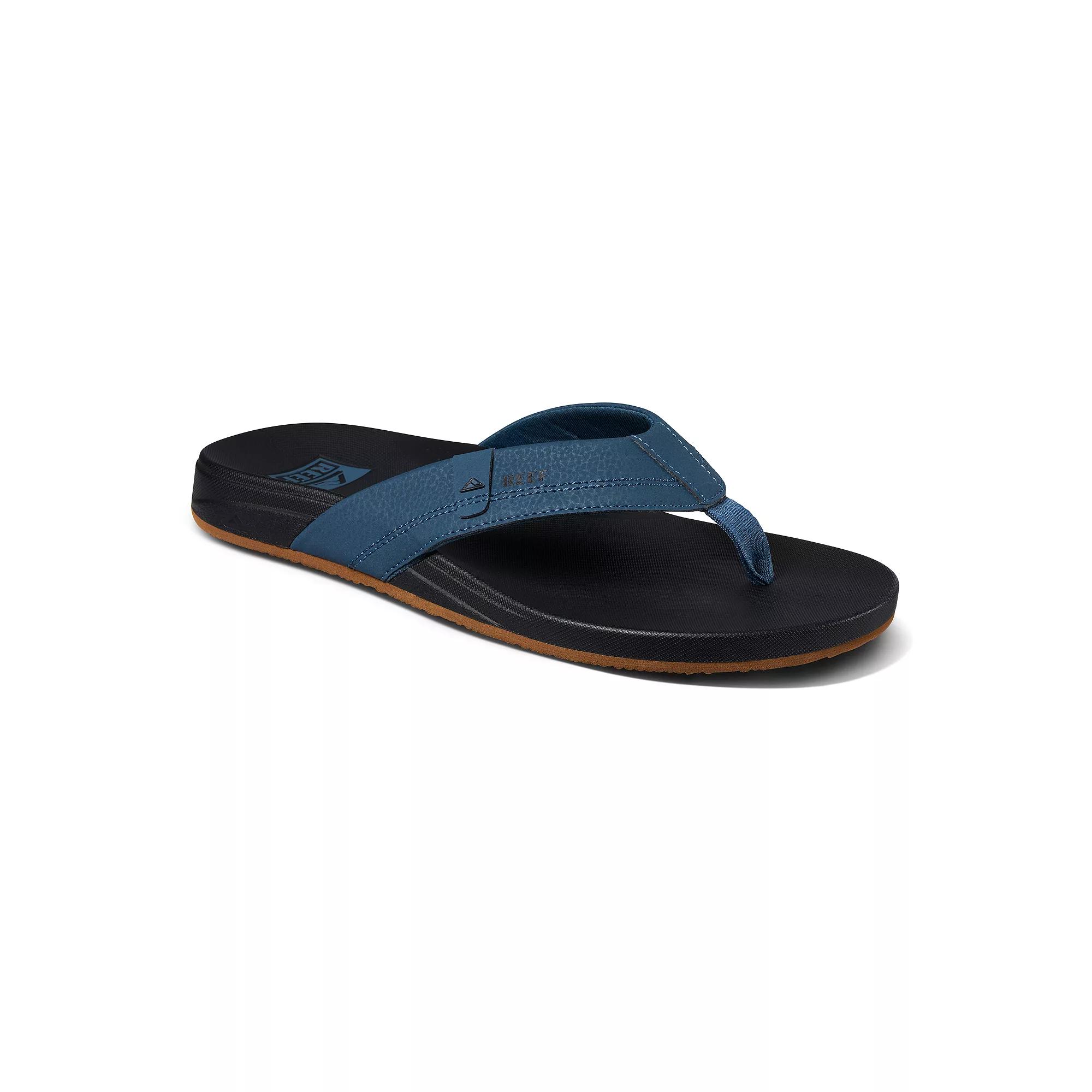 REEF Cushion Spring Men's Flip Flop Sandals, Size: 10, Orion Black Product Image