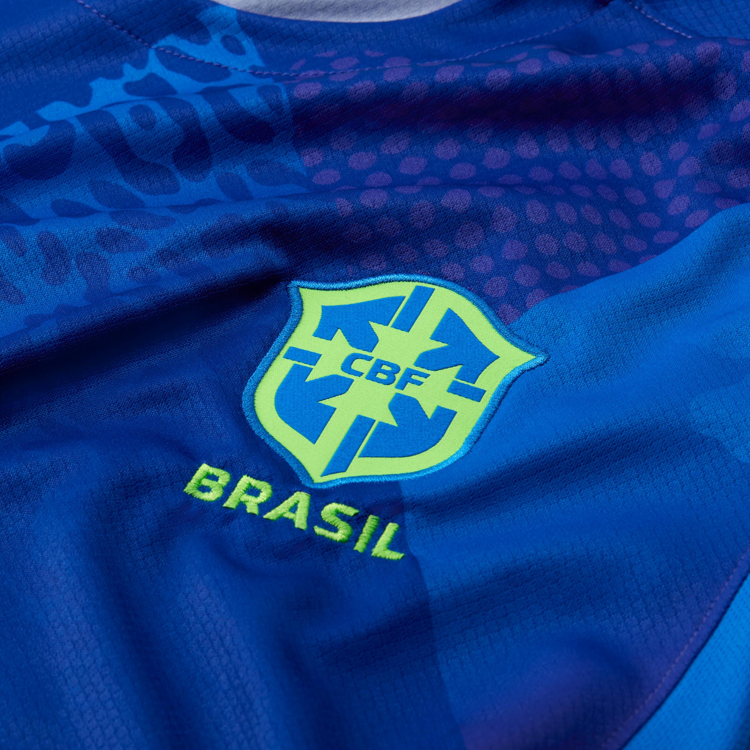 Brazil 2025 Stadium Away (Women's Team) Big Kids' Nike Dri-FIT Soccer Replica Jersey Product Image