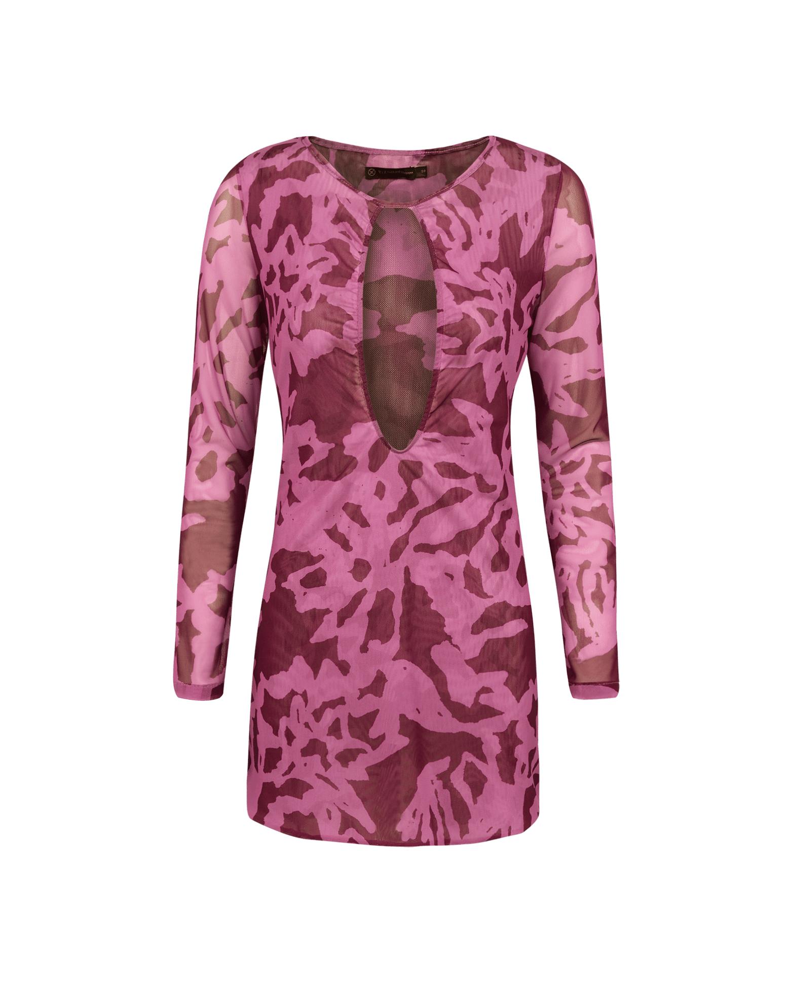 Cleo Short Cover Up - Oceana Ponche Product Image