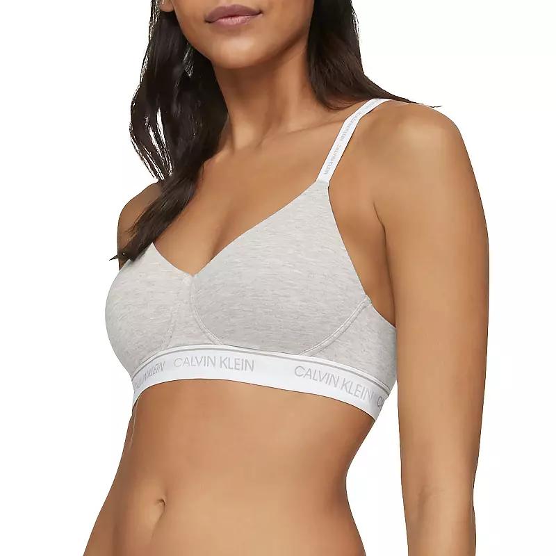 Women's Calvin Klein Archive Logo Lightly Lined Bralette QF6094,  Product Image