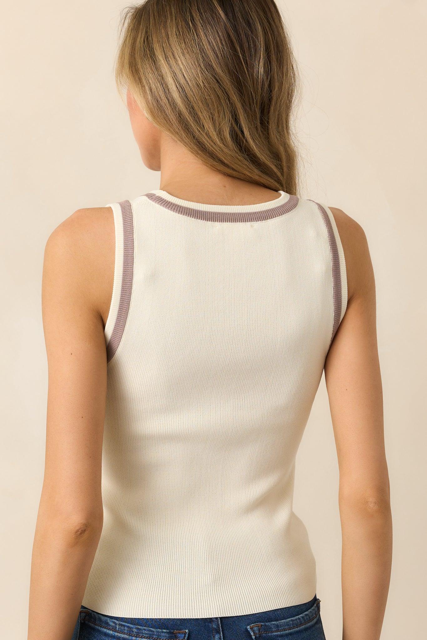 What The Future Holds Ivory Tank Top Product Image