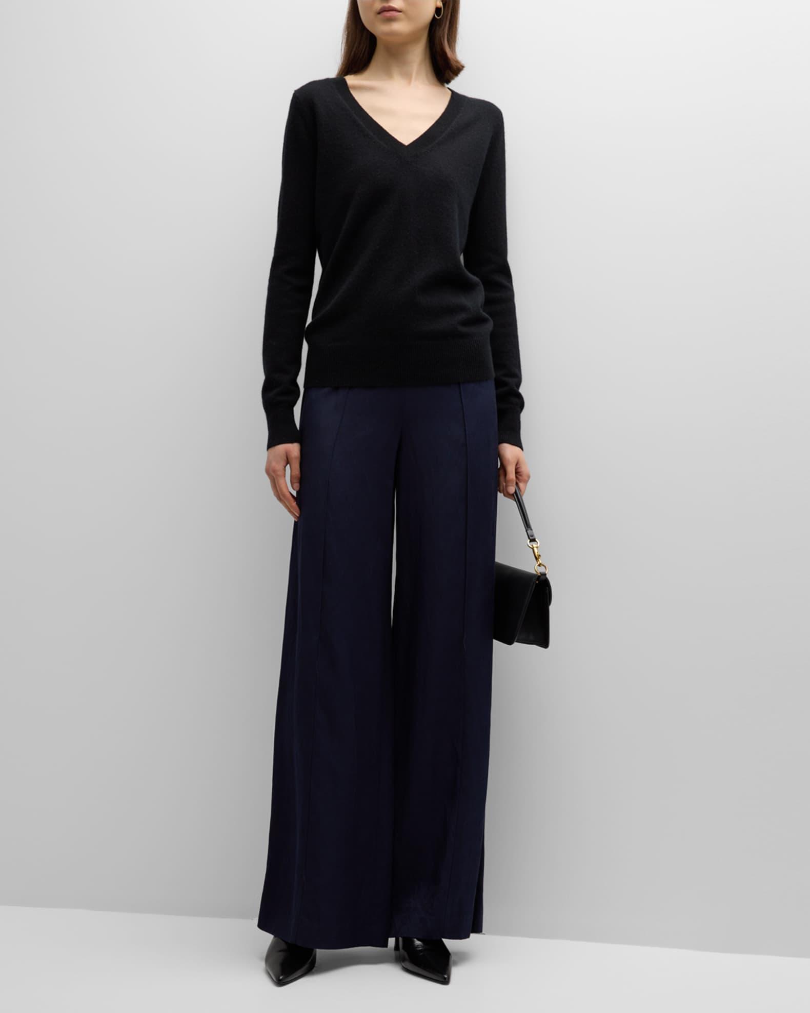 Cashmere Classic V-Neck Sweater Product Image