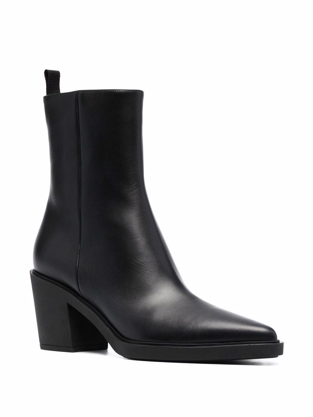 Dylan leather ankle boots Product Image