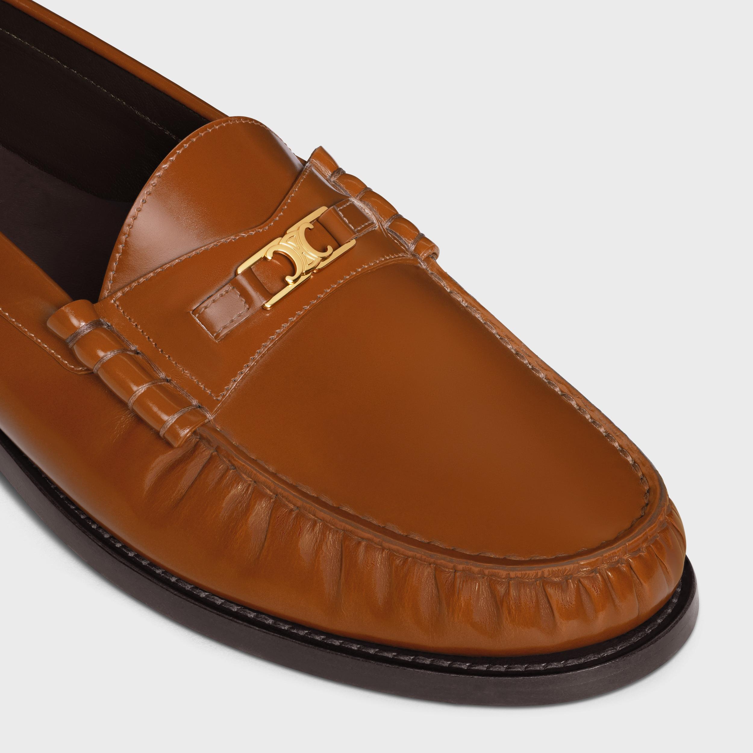 CELINE LUCO TRIOMPHE LOAFER IN POLISHED BULL Product Image