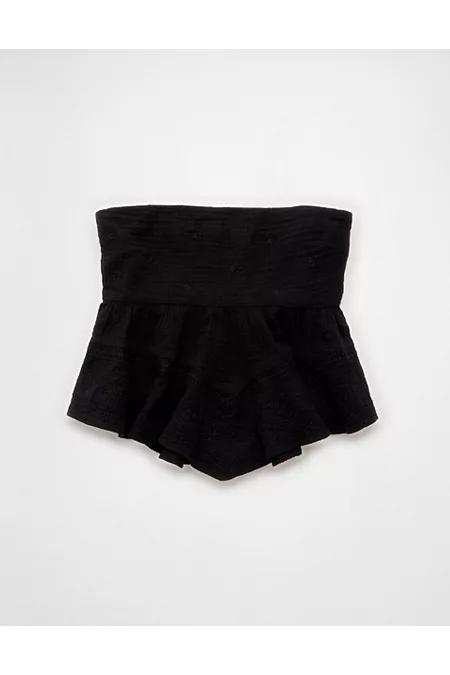 AE Embroidered Babydoll Tube Top Women's Product Image