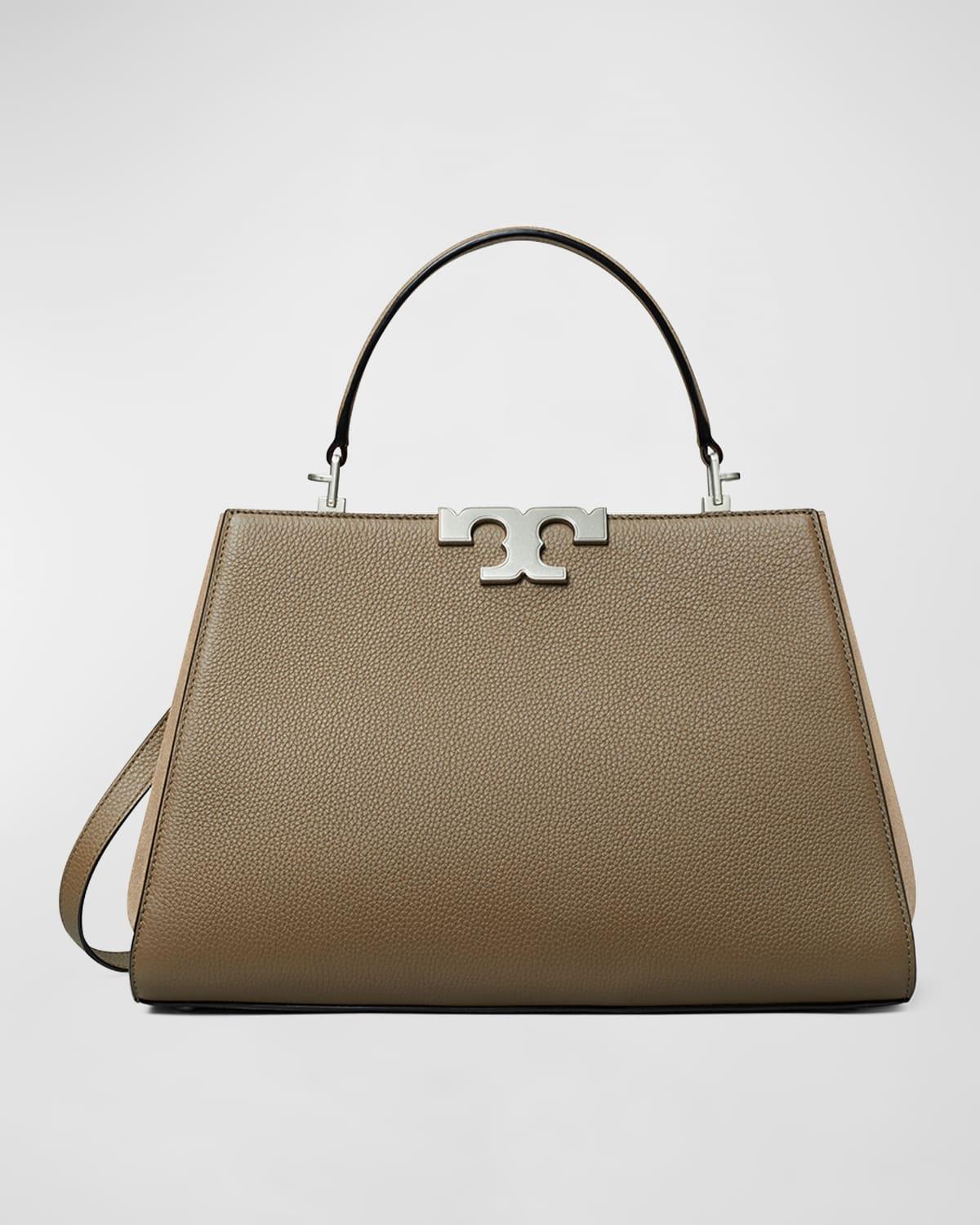 Womens Large Eleanor Pebbled Leather Top Handle Bag Product Image