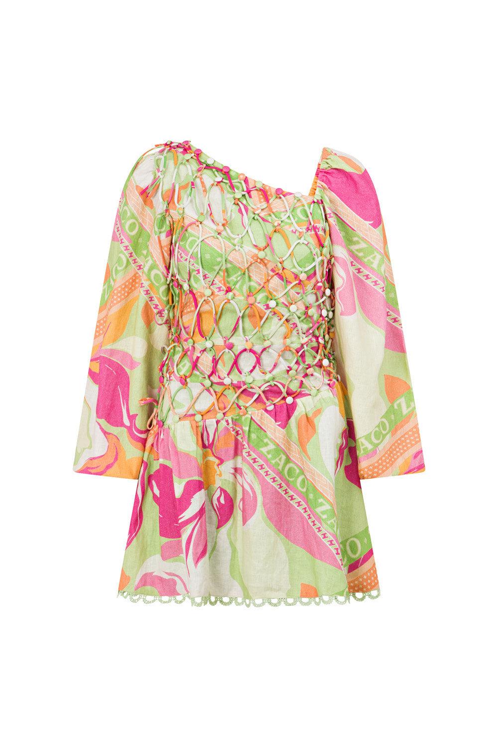 Allegra Lace Up Dress - Calista Spring Product Image