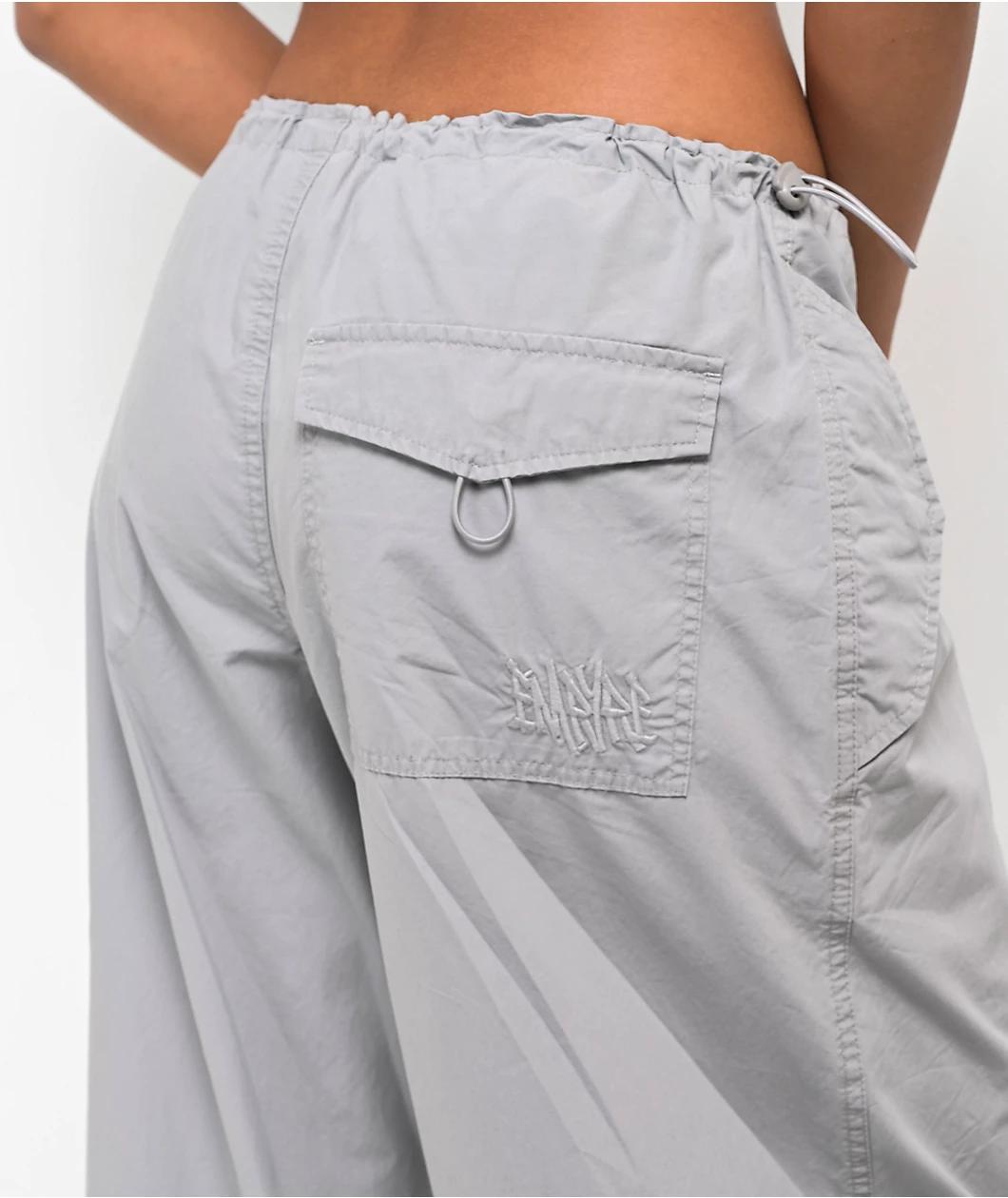 Empyre Lola Grey Parachute Pants Product Image