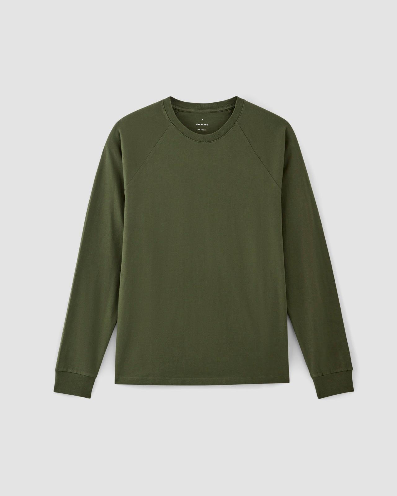Mens Premium-Weight Long-Sleeve Crew | Uniform T-Shirt by Everlane Product Image