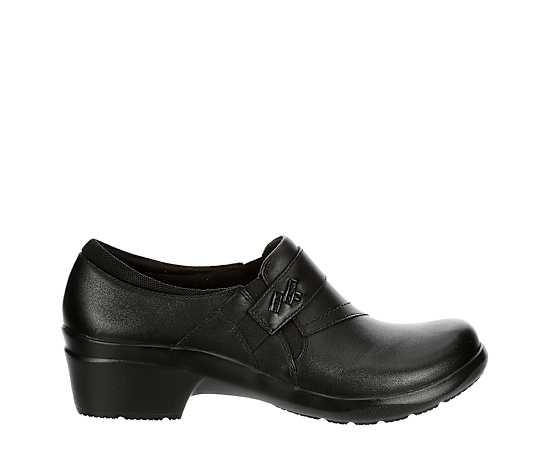 Clarks® Angie Pearl Women's Leather Slip-On Shoes,  Product Image