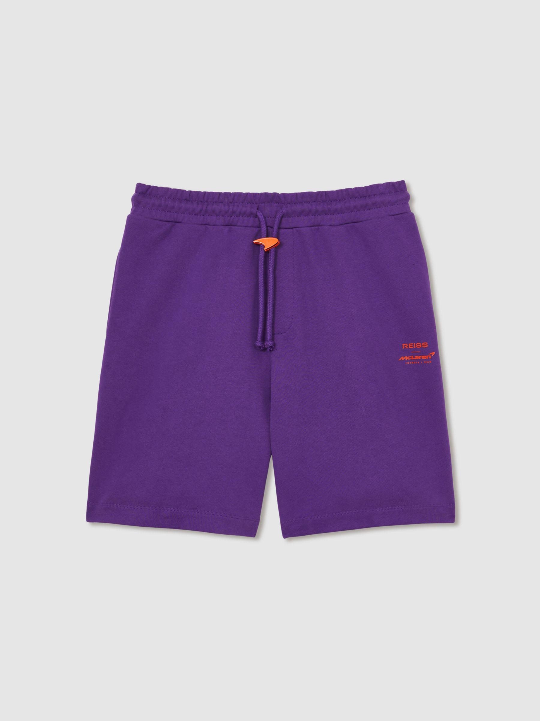 McLaren F1 Team Drawstring Shorts in Purple Product Image