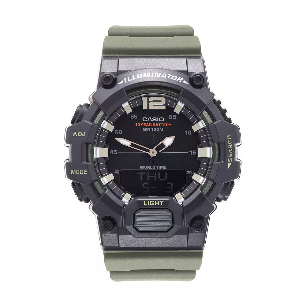 Casio Men's Telememo World Time Analog-Digital Watch,  Product Image
