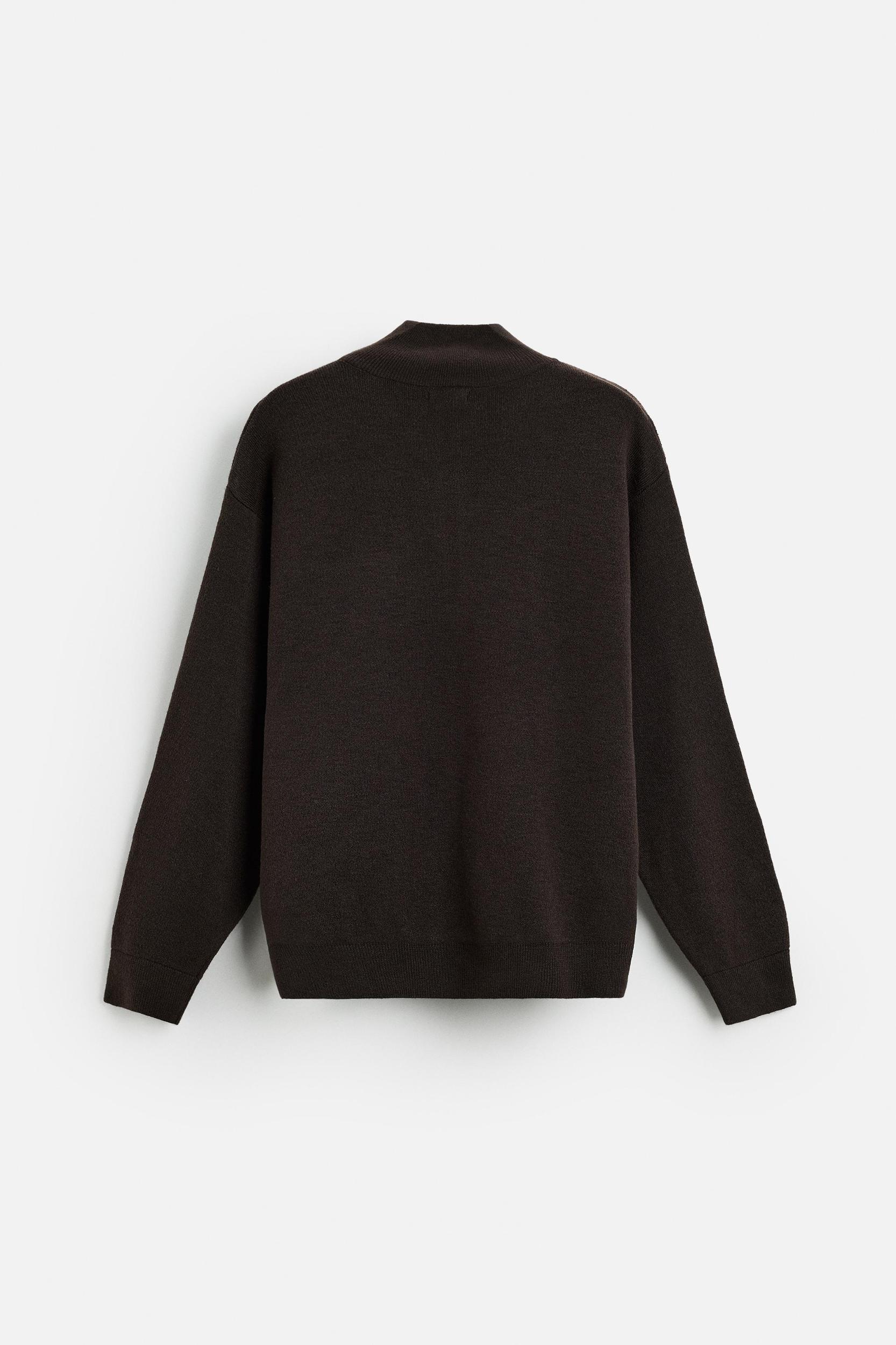 QUARTER ZIP SWEATER Product Image