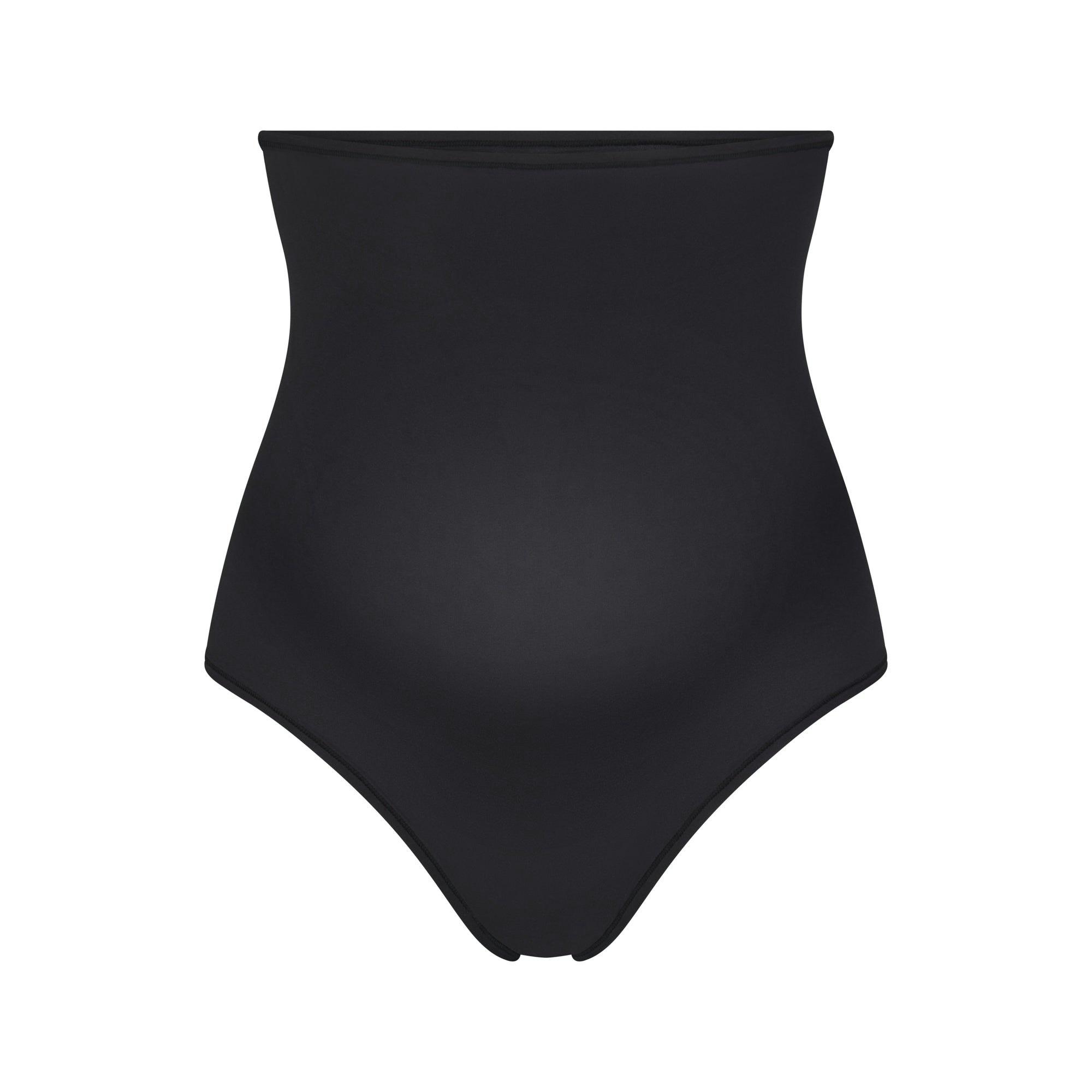 FITS EVERYBODY MATERNITY HIGH-WAISTED THONG | ONYX Product Image