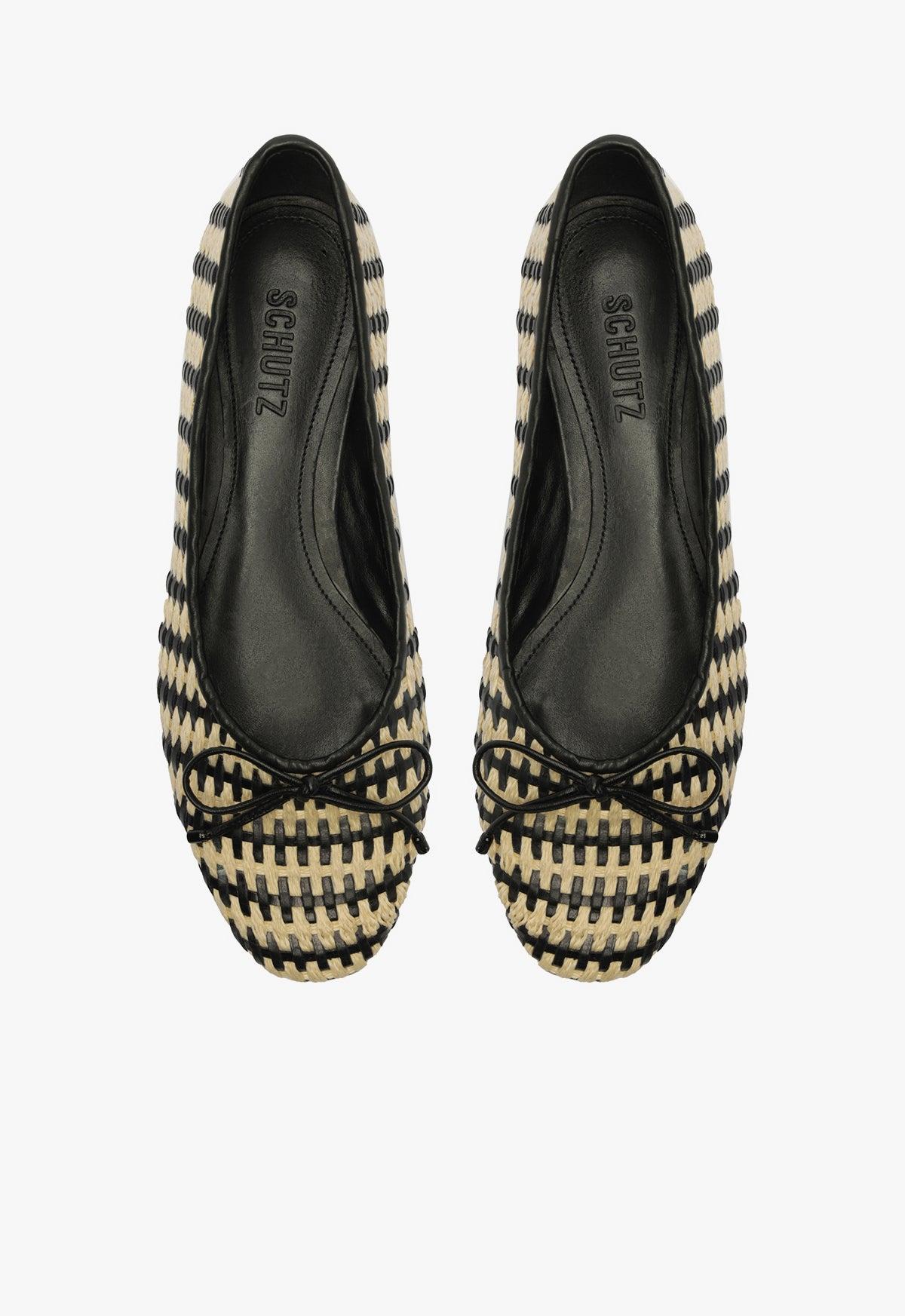 Arissa Straw Ballet Flat Product Image