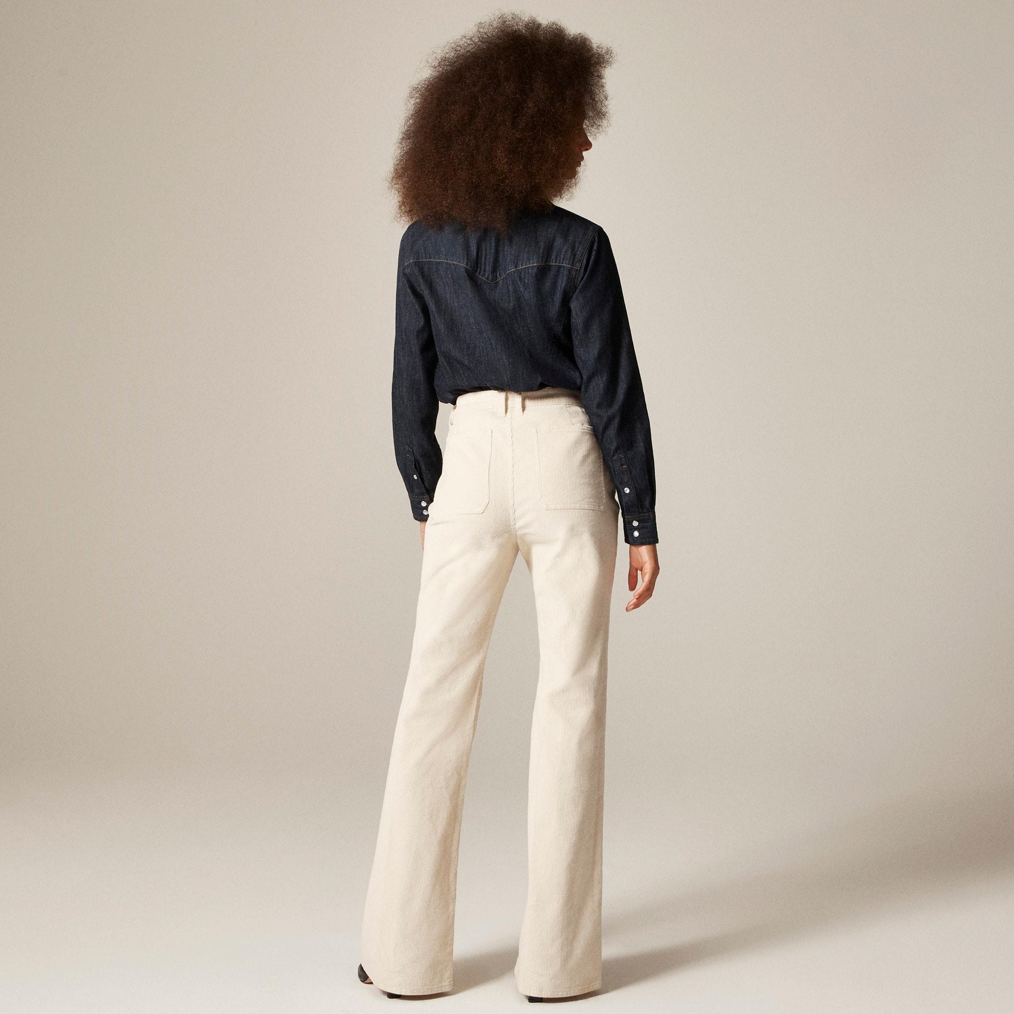 Vintage flare pant in corduroy Product Image