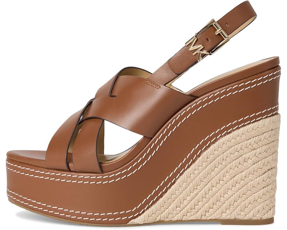Ellna Cross-band Wedge Sandals Product Image