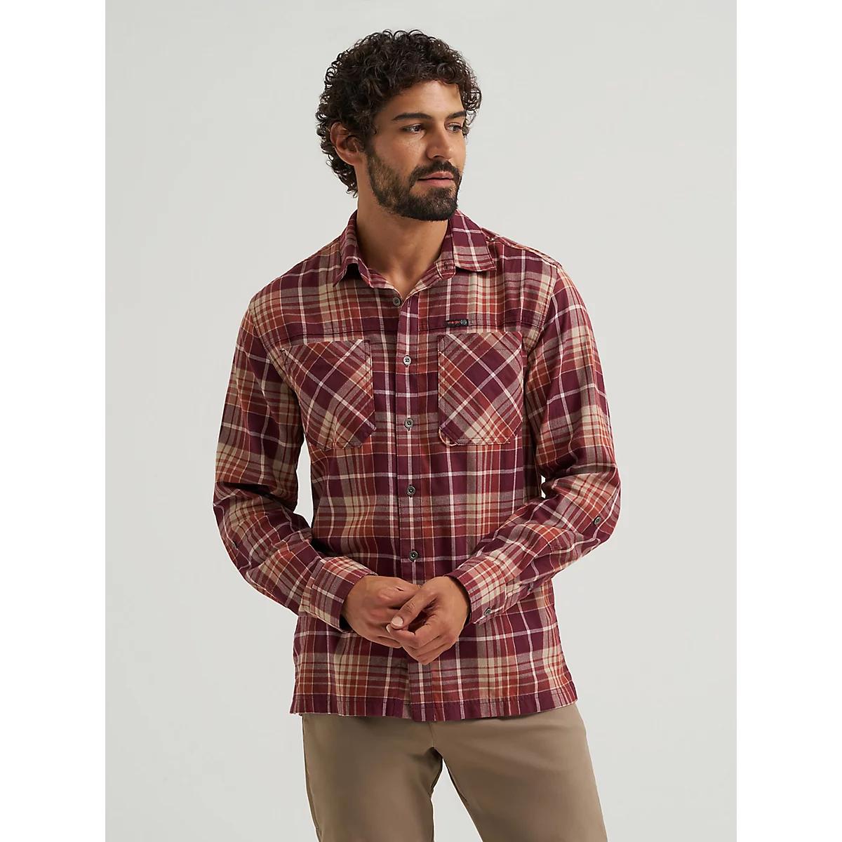 Wrangler ATG™ Men's Adventure 365 Shirt in Finch Port Royal Product Image