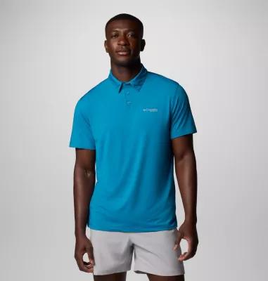 Columbia Mens PFG Slack Tide II Stretch Polo- Product Image
