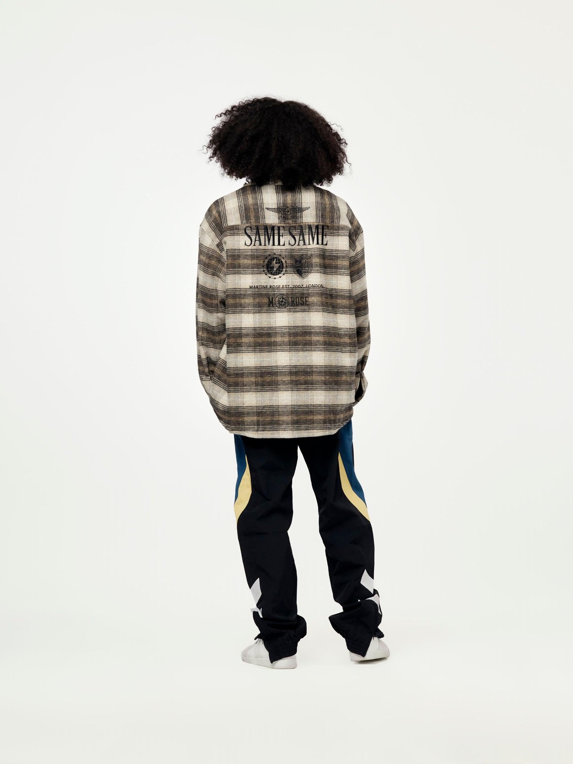 Brown Check L/S Overshirt Product Image