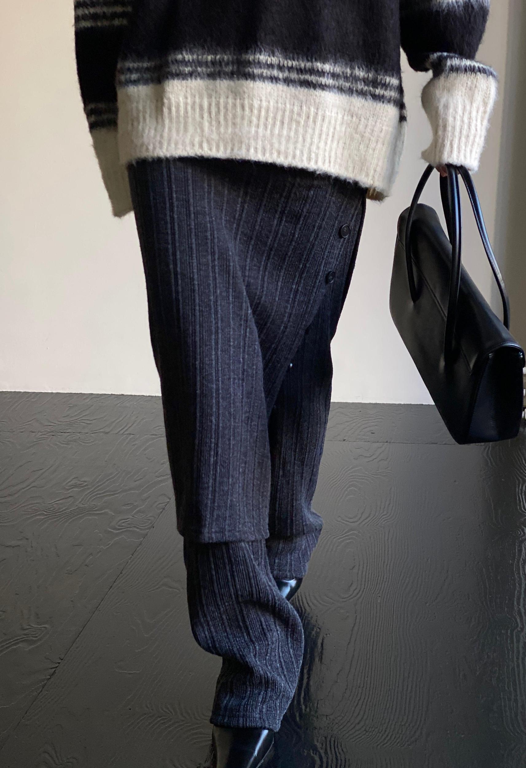 Knit Skirt Pants Product Image