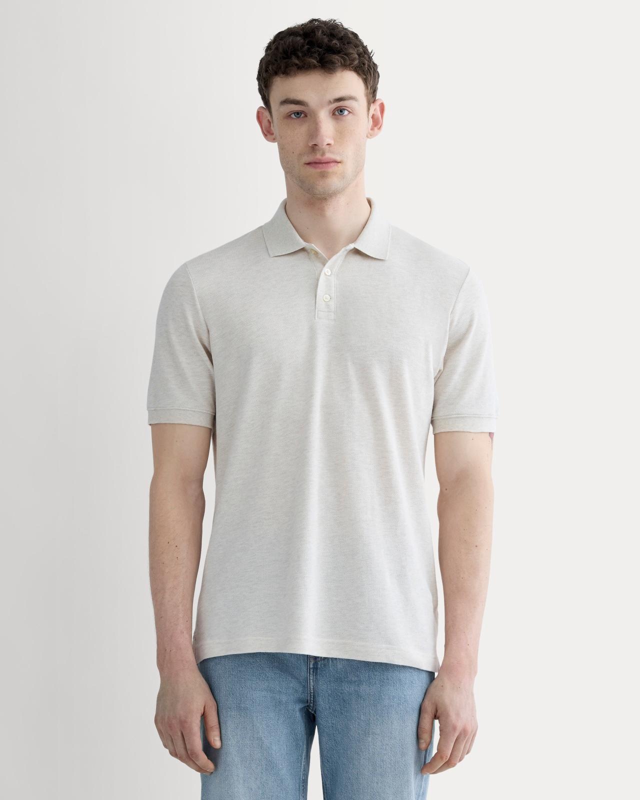 Mens Pique Polo T-Shirt by Everlane Product Image