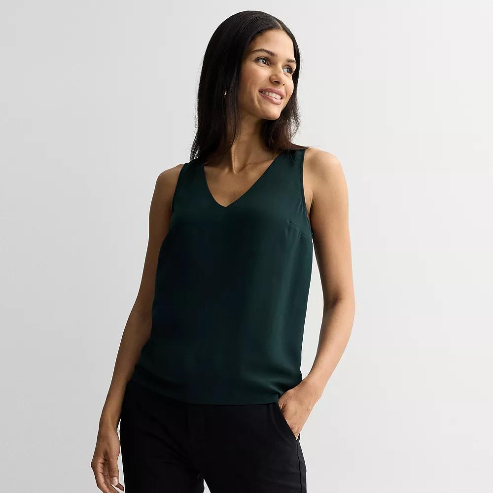 Women's Nine West V-Neck Tank Top,  Product Image