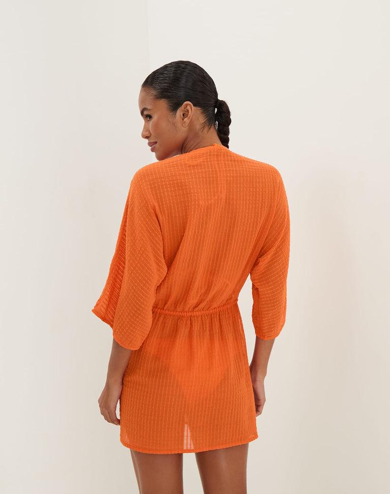 Allie Short Cover Up - Marigold Product Image