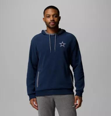 Columbia Men's Flanker Fleece Hoodie - Dallas Cowboys- Product Image