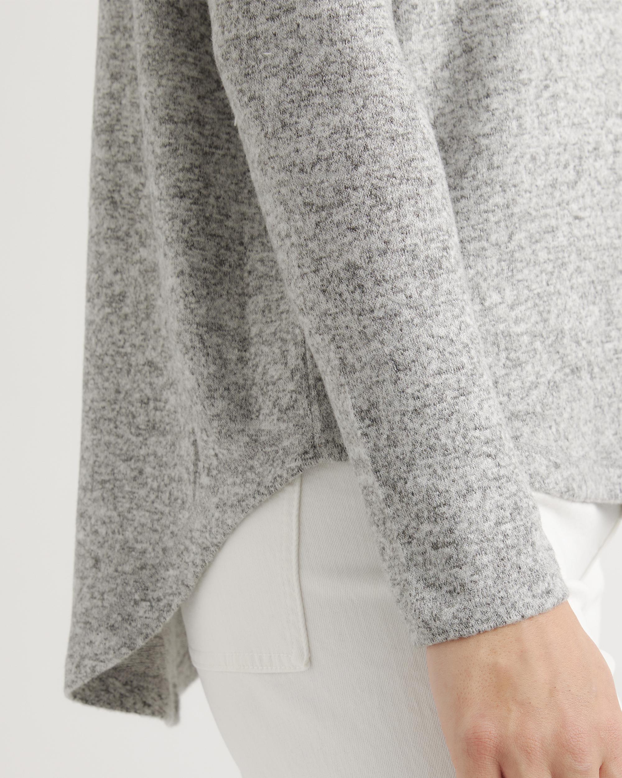 Quince | Women's Brushed Long Sleeve Lounge T-Shirt Size XL, Rayon Product Image