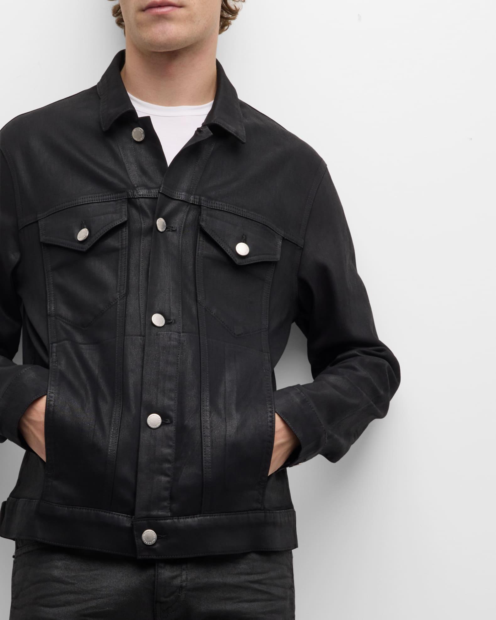 Men's Dean Coated Trucker Jacket Product Image
