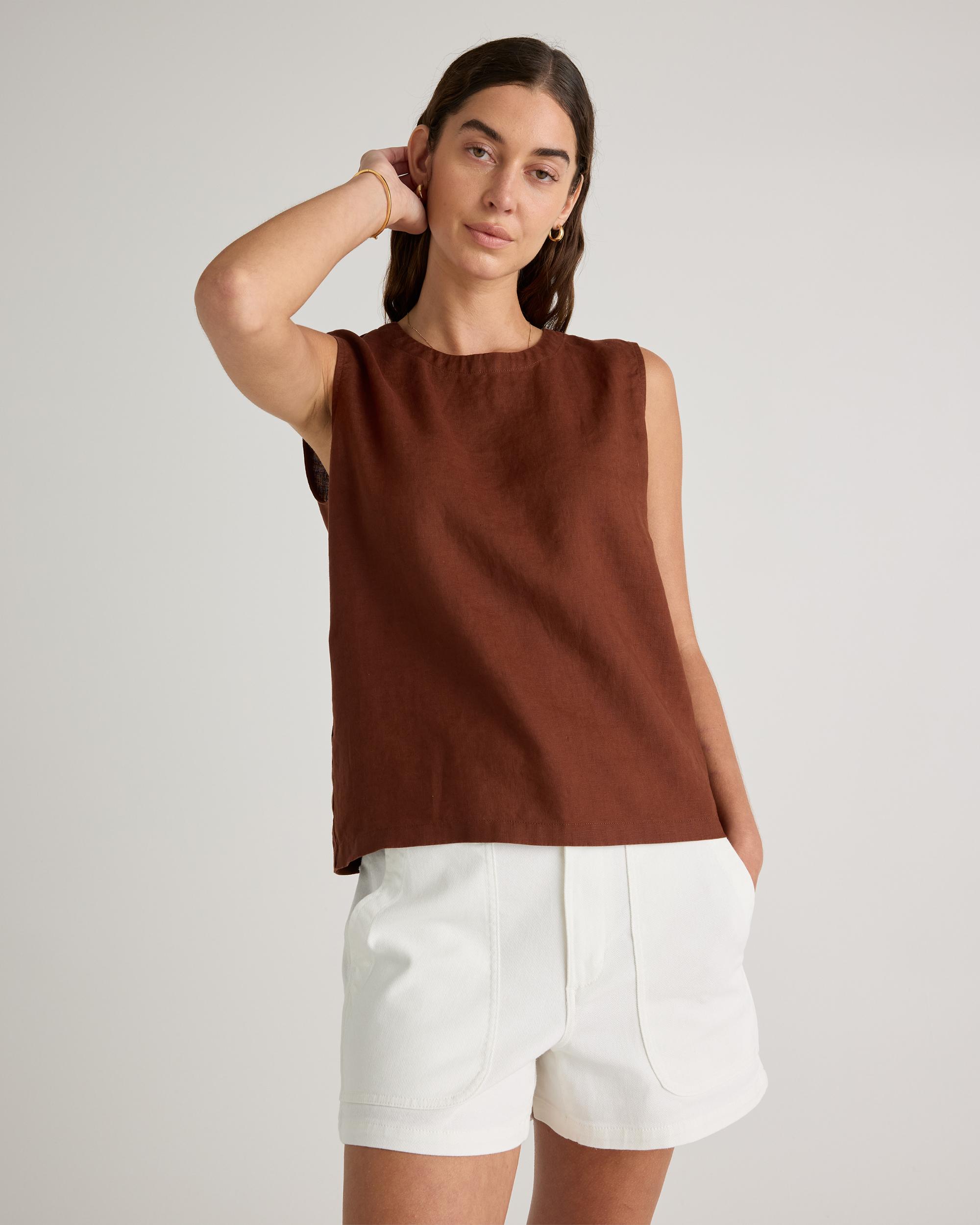 Quince | Women's Organic Stretch Cotton Twill Utility Shorts Organic Cotton Product Image