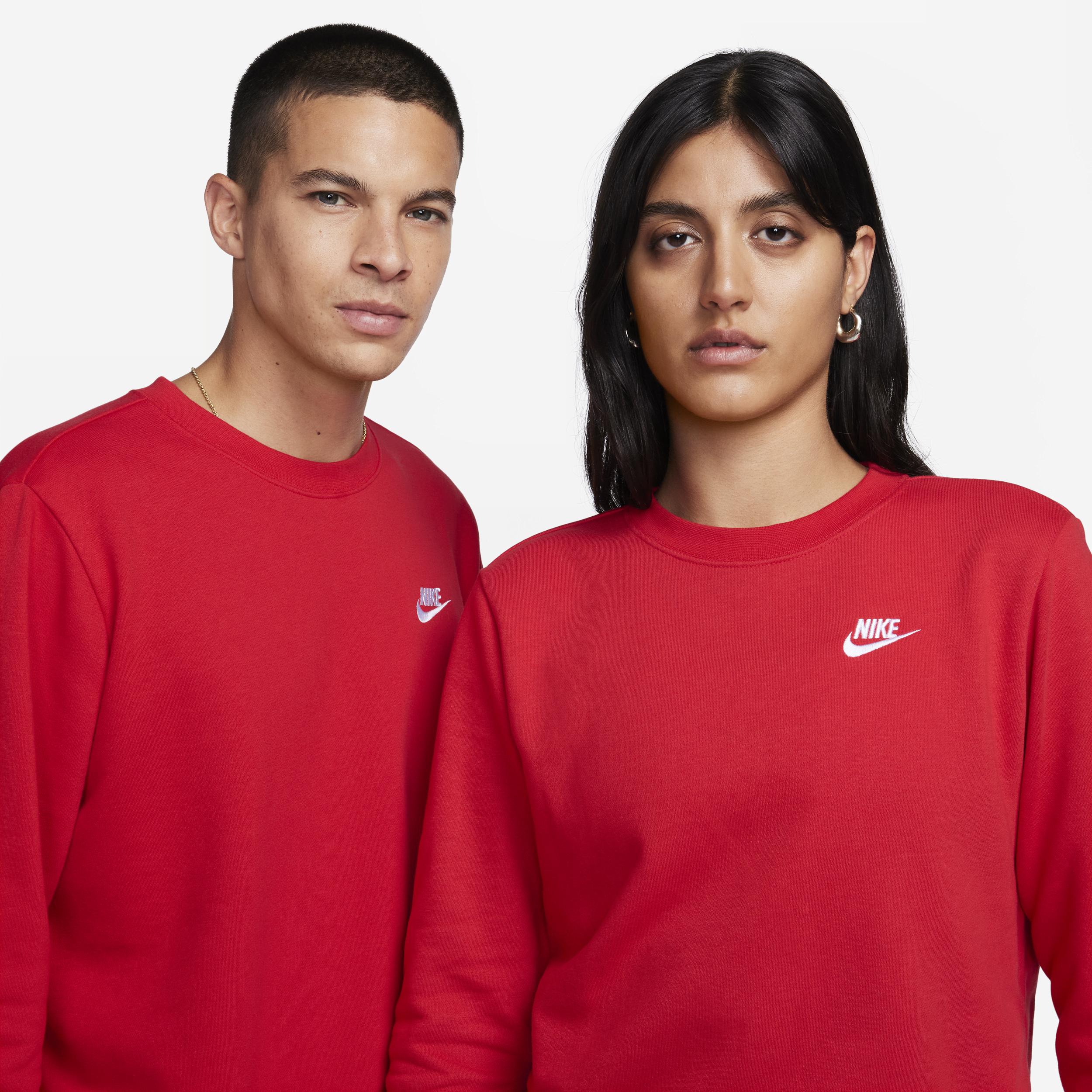 Women's Nike Sportswear Club Fleece Crew-Neck Sweatshirt Product Image